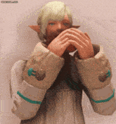 a screenshot of a video game character with the words honeycam.org visible