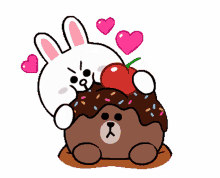 muddu cupcake love apple hug