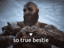 Kratos So True Bestie GIF - Kratos So True Bestie God Of War GIFs