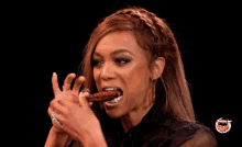 Eating Tasting It GIF - Eating Tasting It Up For The Challenge GIFs