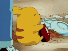Pikachu Pokemon GIF - Pikachu Pokemon Licking GIFs