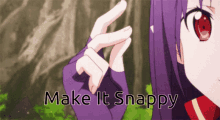Make It Snappy Yuuki GIF - Make It Snappy Yuuki Sword Art Online GIFs