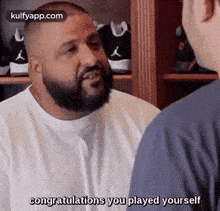 Congratulations You Played Yourself.Gif GIF - Congratulations You Played Yourself Dj Khaled Face GIFs