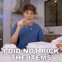 I Did Not Pick The Items Raphael Gomes GIF - I Did Not Pick The Items Raphael Gomes I Didn'T Select The Items GIFs