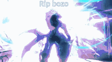 a pixelated image of a person with the words rip bozo on the bottom