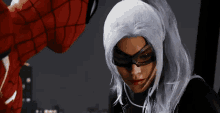 Spider Man Black Cat GIF - Spider Man Black Cat Talking GIFs