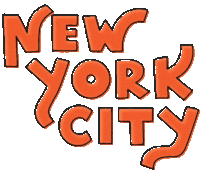 Nyc New York City Sticker - Nyc New York City Logo Stickers