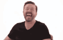 смеюсь Laugh GIF - смеюсь Laugh Ricky Gervais GIFs