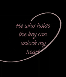 heart holds the key love unlock my heart