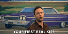 Your First Real Kiss First Kiss GIF - Your First Real Kiss First Kiss Makeout GIFs