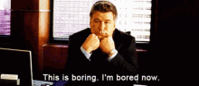 This Is Boring Im Bored Now GIF - This Is Boring Im Bored Now 30rock GIFs
