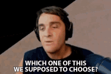 Which One Of This We Supposed To Choose Mark Chernesky GIF - Which One Of This We Supposed To Choose Mark Chernesky Konas2002 GIFs