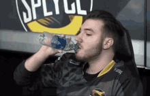 Drinking Water Thirsty GIF - Drinking Water Thirsty Bottoms Up GIFs