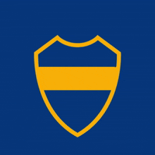 a blue and yellow shield that says lomas on it