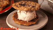 Esquire Ice Cream Sandwich GIF - Esquire Ice Cream Sandwich Cookie Sandwich Ice Cream GIFs
