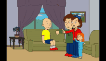 Caillou Grounded GIF - Caillou Grounded Scold GIFs