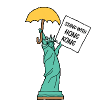 Stand With Hong Kong Sign Sticker - Stand With Hong Kong Hong Kong Sign Stickers