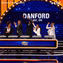 Winning Danford Family GIF - Winning Danford Family Family Feud Canada GIFs