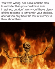 Hell Fire GIF - Hell Fire Skeleton GIFs