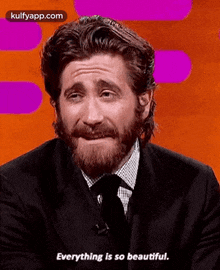 Everything Is So Beautiful..Gif GIF - Everything Is So Beautiful. Jake Gyllenhaal Face GIFs