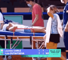 Yulia Putintseva Cramps GIF - Yulia Putintseva Cramps Tennis GIFs