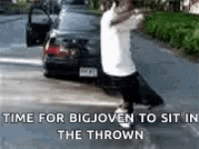 Dancing Time To Sit In The Thrown GIF - Dancing Time To Sit In The Thrown Swag GIFs