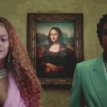 Mona Lisa Beyonce GIF - Mona Lisa Beyonce Jay Z GIFs