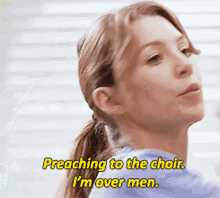 Greys Anatomy Meredith Grey GIF - Greys Anatomy Meredith Grey Preaching To The Choir GIFs