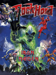 Rock Hard Iron Maiden GIF - Rock Hard Iron Maiden Thunder GIFs