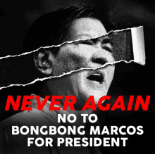 Never Again No To Marcos GIF - Never Again No To Marcos No To Bbm GIFs