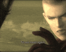 a screenshot of a video game with the words till we meet again