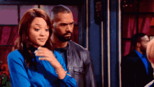 days of our lives elani worried raised eyebrows yeah