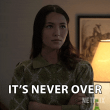Its Never Over Hannah Copeland GIF - Its Never Over Hannah Copeland The Recruit GIFs