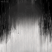 a black and white striped background with a few lines coming out of it .