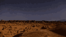 Desert GIF - Night Canyon Timelapse GIFs