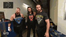 Roman Reigns Dean Ambrose GIF - Roman Reigns Dean Ambrose Seth Rollins GIFs