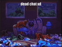 Dead Chat Catnap GIF - Dead Chat Catnap Catnap Dead Chat GIFs