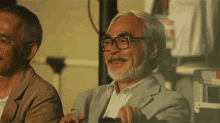 Hayao Miyazaki Happy GIF - Hayao Miyazaki Happy Inthewind GIFs