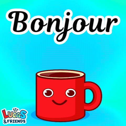 Bonjour Bonjours GIF - Bonjour Bonjours Bonjour mon amor - Discover & Share  GIFs