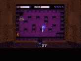 a video game with the number 27 on the bottom