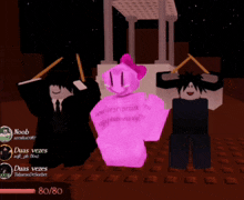 a screenshot of a video game with the number 80/80 on the bottom right