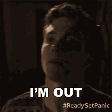 Im Out Tyler Young GIF - Im Out Tyler Young Panic GIFs