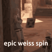Epic Weiss Spin Weiss GIF