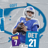 Detroit Lions (21) Vs. Minnesota Vikings (7) Third Quarter GIF - Nfl National Football League Football League GIFs