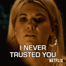 I Never Trusted You Rose GIF - I Never Trusted You Rose Outer Banks GIFs