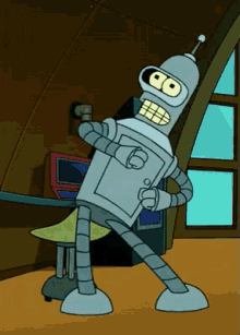 Bender Dancing - Futurama GIF - Futurama Bender Robot GIFs