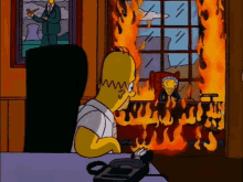 The Simpsons Homer Simpson GIF - The Simpsons Homer Simpson Work GIFs