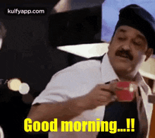good morning goodmorning gif tea coffee