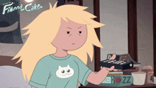 Changing The Channel Fionna GIF - Changing The Channel Fionna Adventure Time Fionna And Cake GIFs