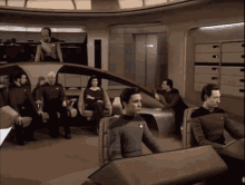 Enterprise Under Attack Stabilized - Star Trek GIF - Star Trek Data Wil Wheaton GIFs
